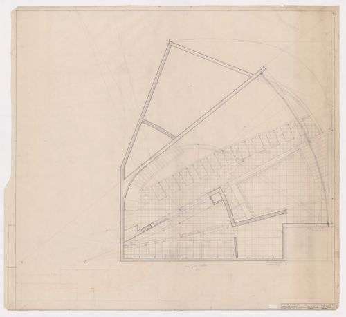 Second floor plan for Banco Pinto & Sotto Mayor, Oliveira de Azeméis, Portugal