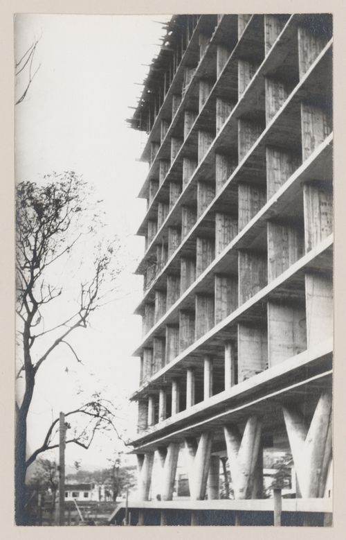 View of Hospital Sul América, under construction, Rio de Janeiro, Brazil
