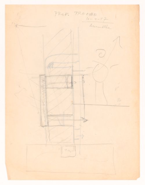 Palais de l'assemblé, Chandigarh panel