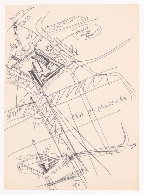Sketches for Madame Lotte Pohl, Santiago do Cacém, Portugal