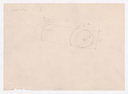 Various documents and drawings including furniture design and office renovation: File G 696