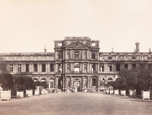 Plate from album ''Buildings, parks and streets of Paris, Versailles and environs, France''