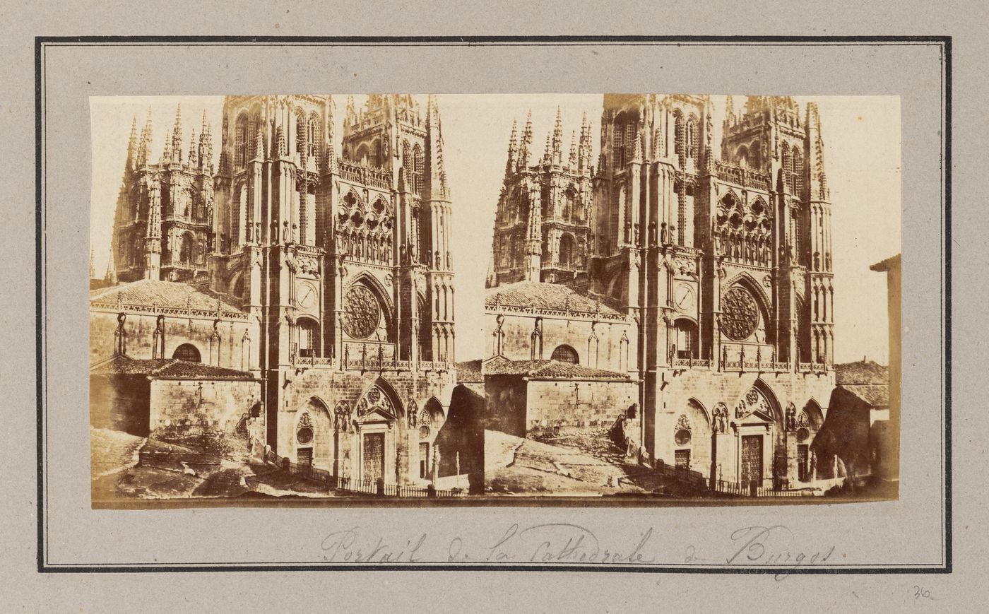 Portail de la Cathedrale de Burgos