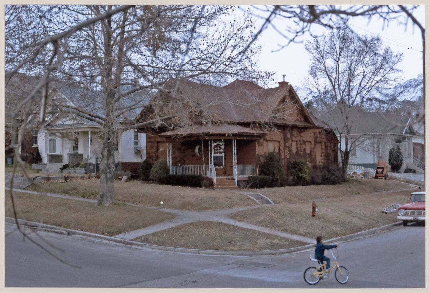 Photograph showing exterior view of Clay House