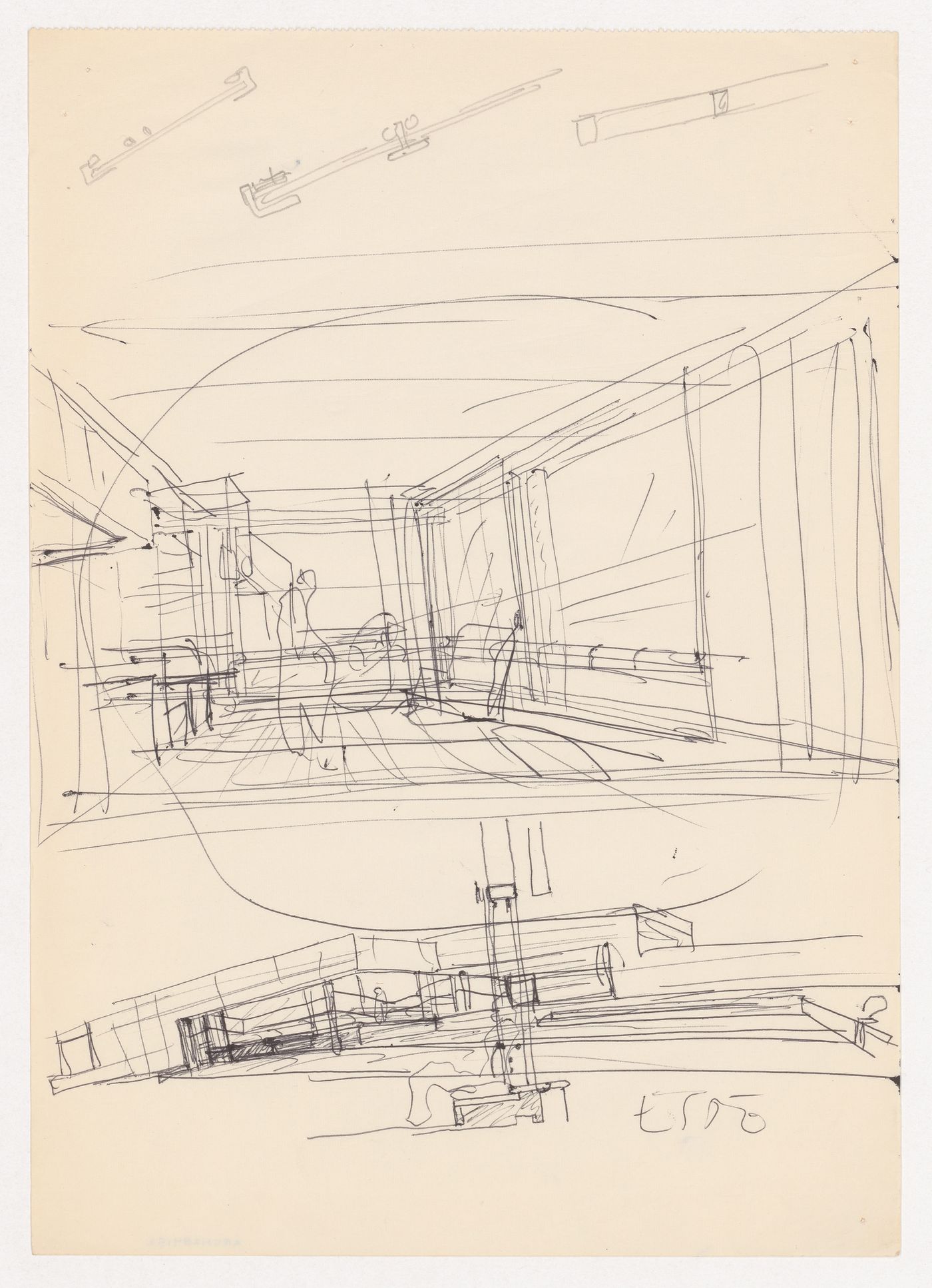 Sketches for Casa Manuel Magalhães, Porto