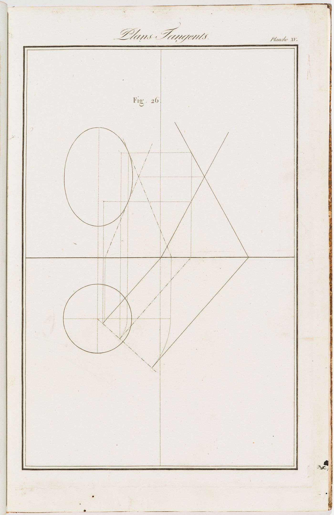 "Plans Tangents": geometry exercise