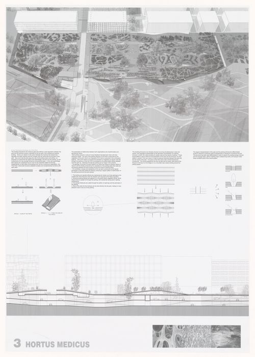 Presentation panel for Novartis Underground Car Park and Gate, Basel, Switzerland