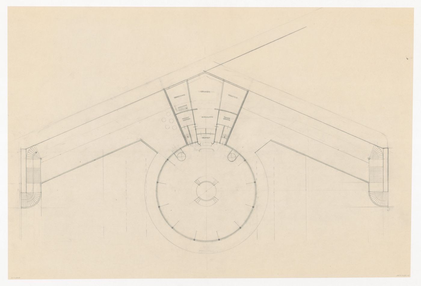 Plan for Café Viaduct for the reconstruction of the Hofplein (city centre), Rotterdam, Netherlands