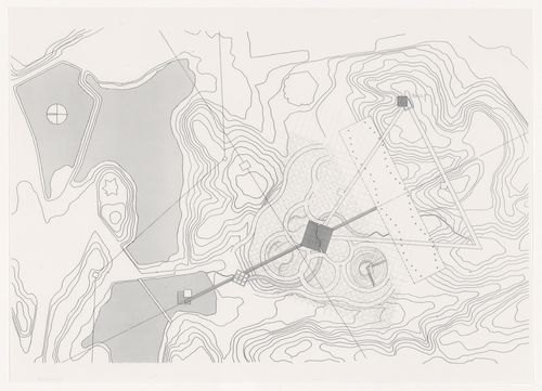 Site plan Galaxy Toyama Gymnasium, Imizu, Japan