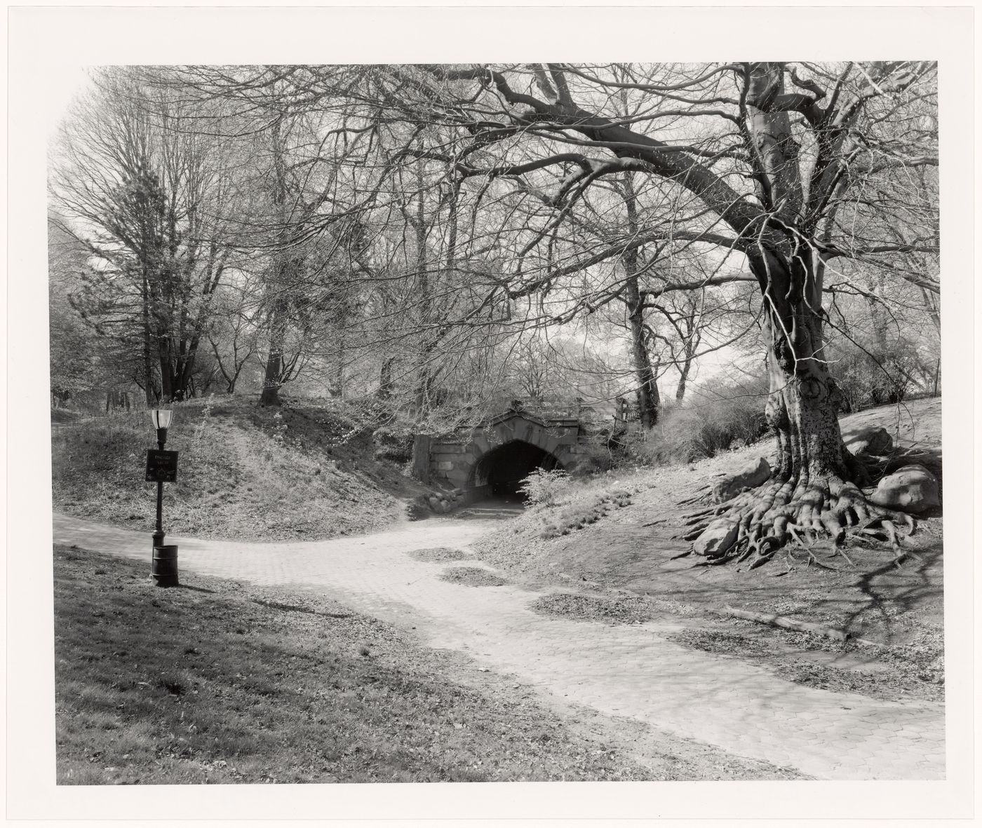 Pathway and Endale Arch, Prospect Park, Brooklyn, New York