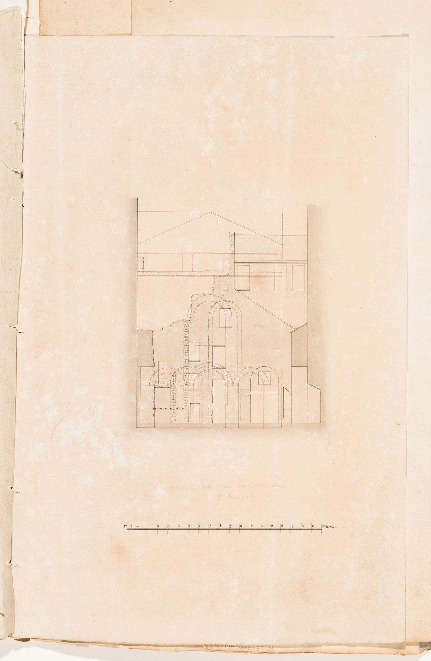 Section of a bath, probably the Thermes de Julien