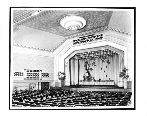 Langham Cinema, Pinner - viewof interior from parterre