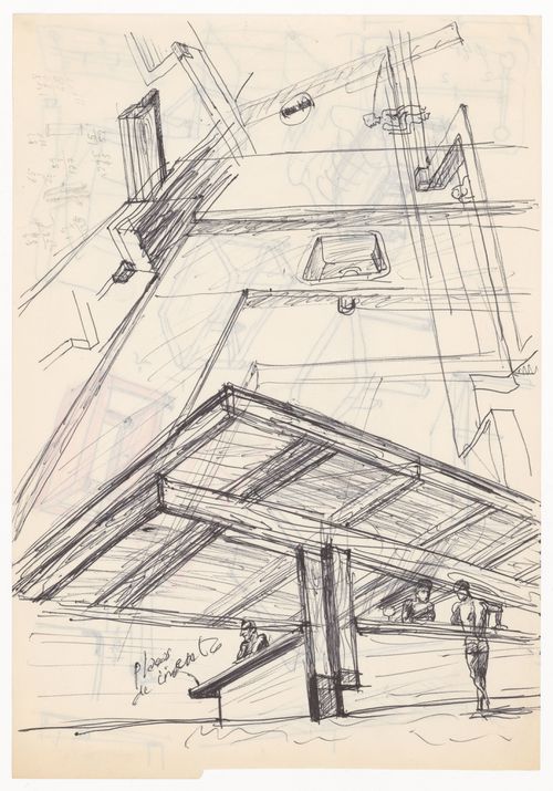 Sketch for Piscina de Marés, Leça da Palmeira