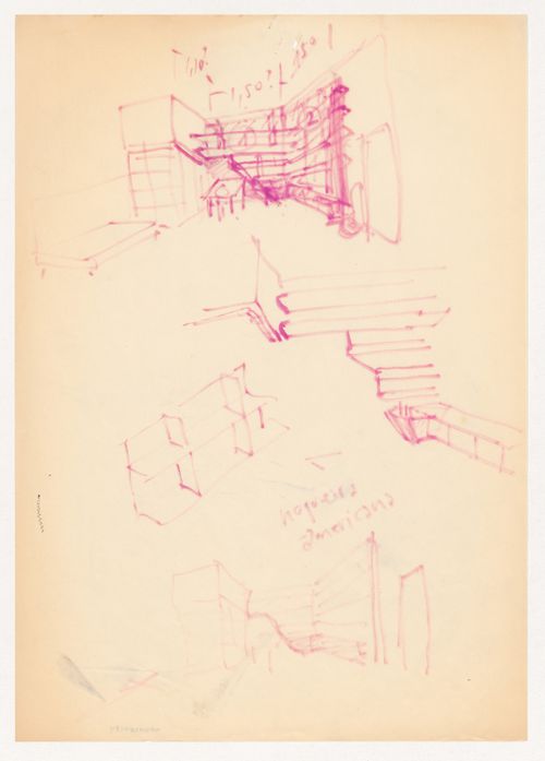 Sketches for Casa Manuel Magalhães, Porto