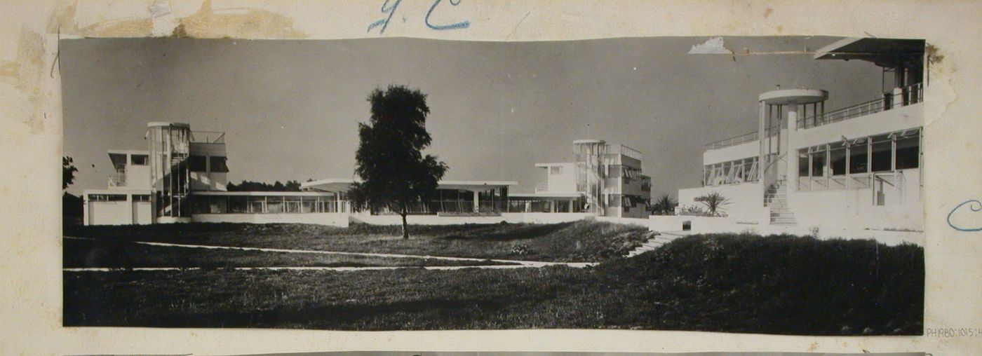 Sanatorium à Hilversum, Hollande. Bijvoet et Duiker architectes