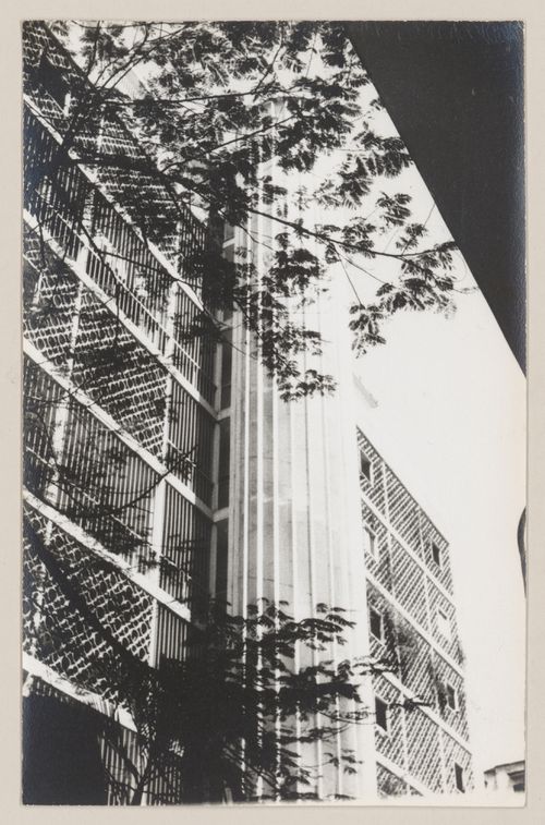 View of Eduardo Guinle Park housing, Rio de Janeiro, Brazil