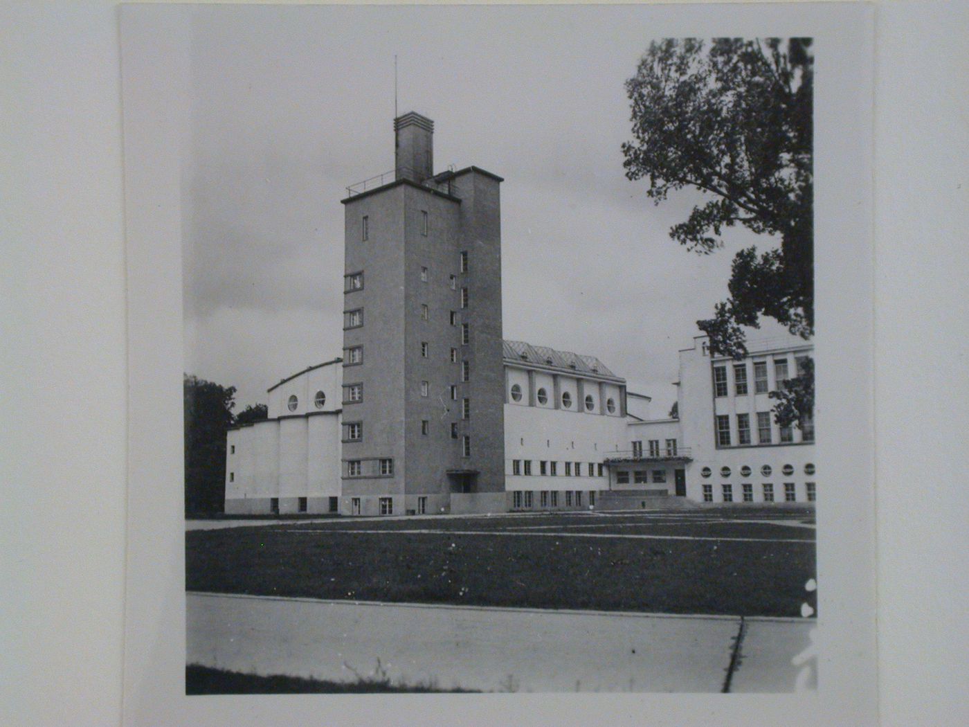 Exterior view of the Central Institute of Physical Education, Warsaw, Poland