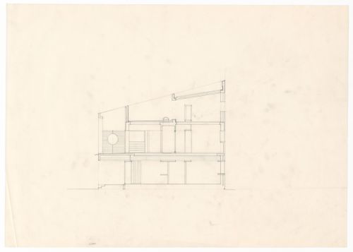 Section for Casa Rizzetto, Caorle, Italy