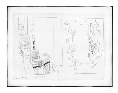 Stage Set for le Prophete