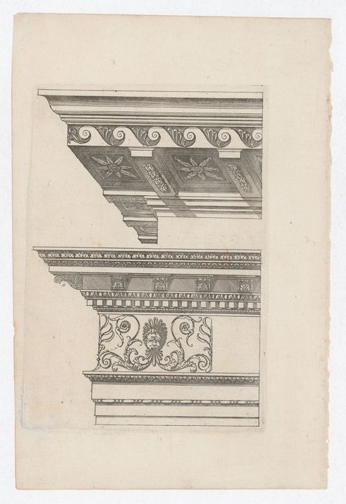 Design for cornice and entablabture