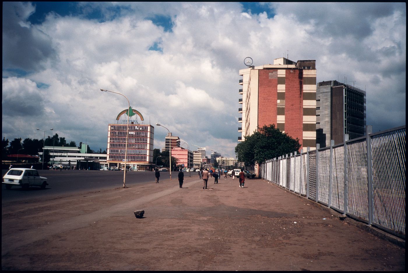 Street in Ouagadougou, Burkina Faso