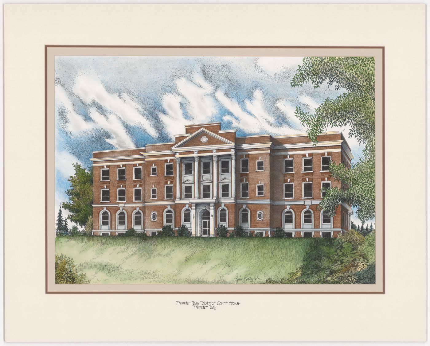 Thunder Bay District Court House, Thunder Bay, from Court Houses in Ontario