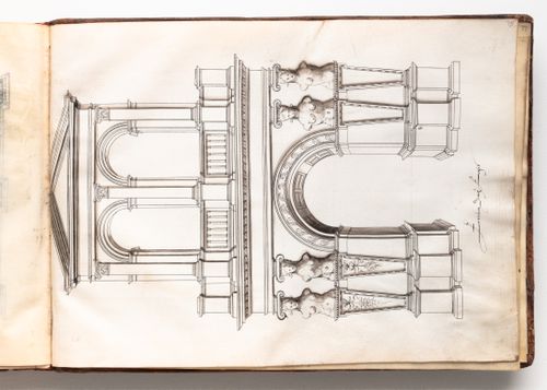 Design for an entrance portal of a residence