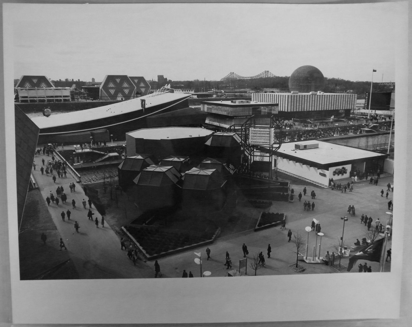 Partial view of the Île Notre-Dame site, Expo 67, Montréal, Québec