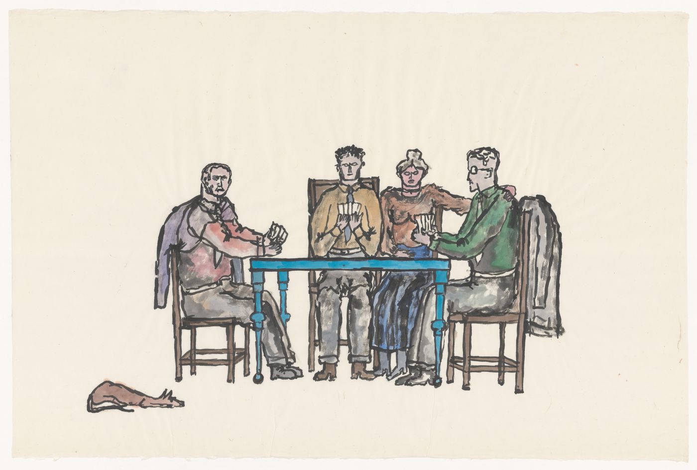 The Card Players, from Bovisa