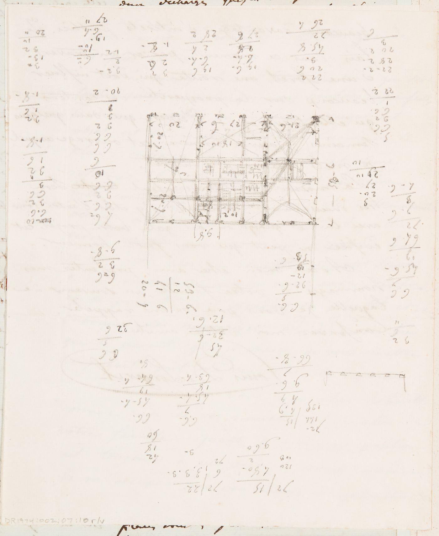 Letter from M. de Lorgeril to Hubert Rohault de Fleury concerning an apartment house for the de Lorgeril family in Rennes, 22 April 1821