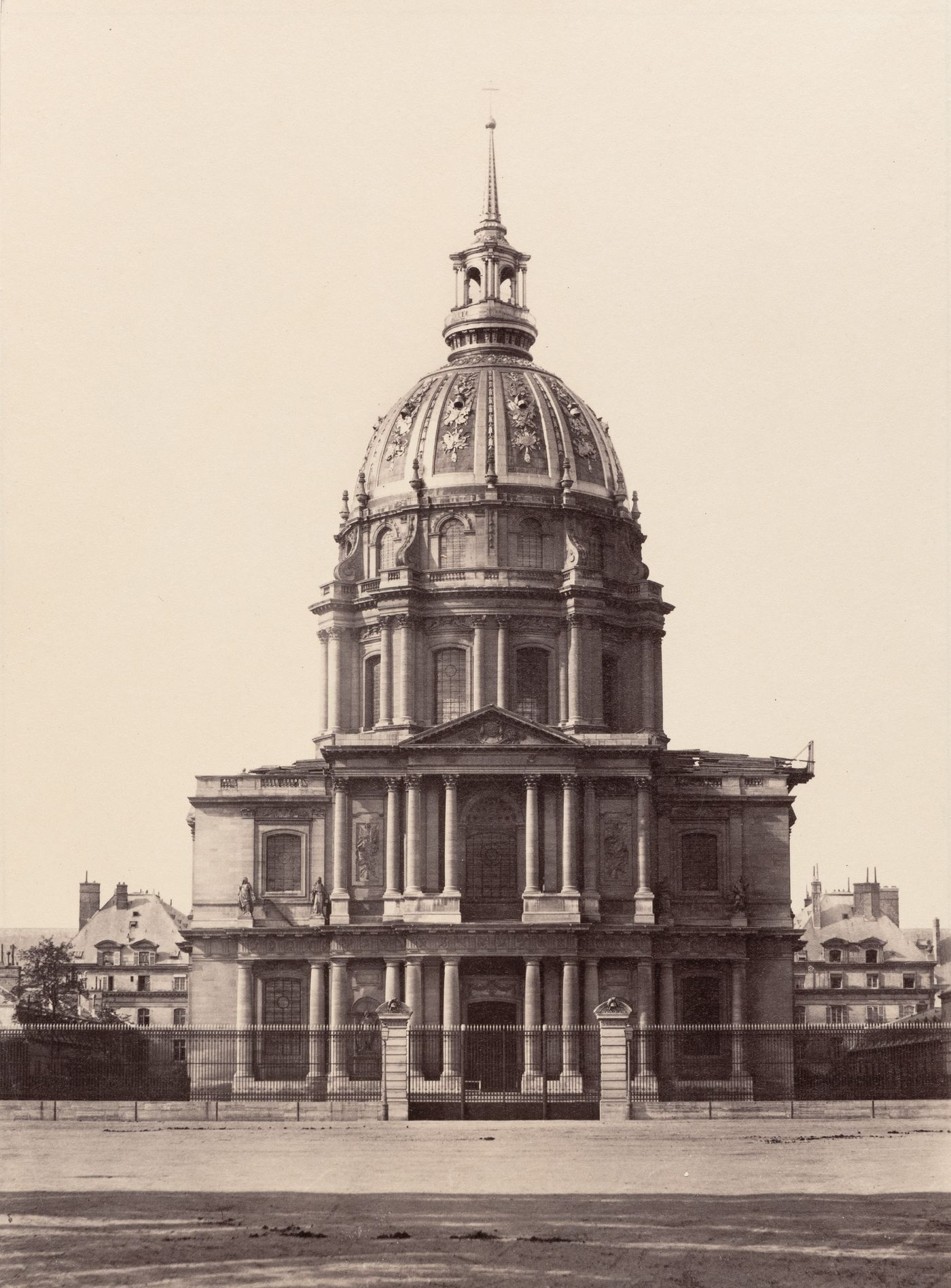 Plate from album ''Buildings, parks and streets of Paris, Versailles and environs, France''