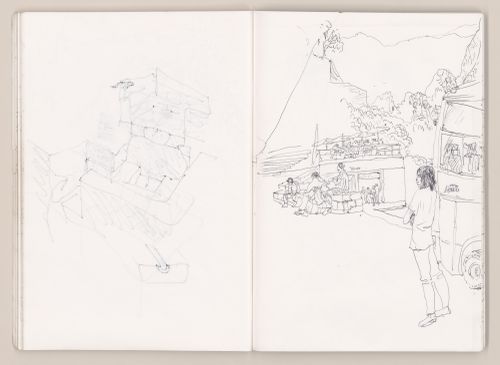 Sketchbook 399: Evora - Veneza - J. Empresarios - Belgica - Peru I