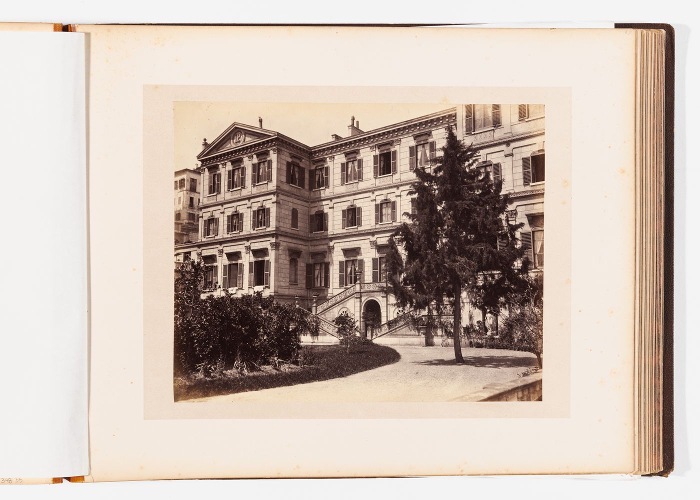 View of the French Embassy, Constantinople (now Istanbul), Ottoman Empire (now in Turkey)