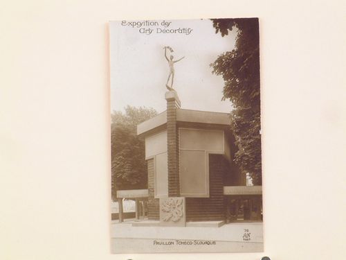 Exposition des Arts Décoratifs pavillon Tcheco-Slovaque