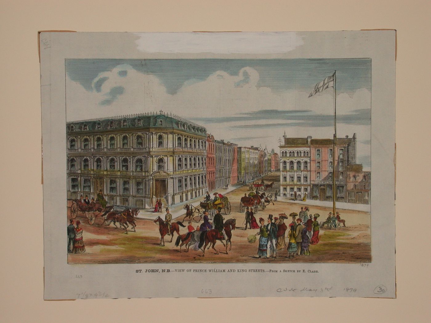 St.John, N.B. - view of Prince William and King Streets