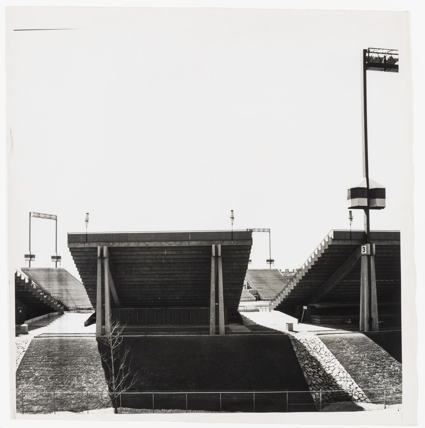 View of the Expo 67 Stadium in Montréal, Québec