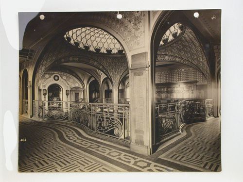 Interior of a "Paquebot" (steamship): Salon