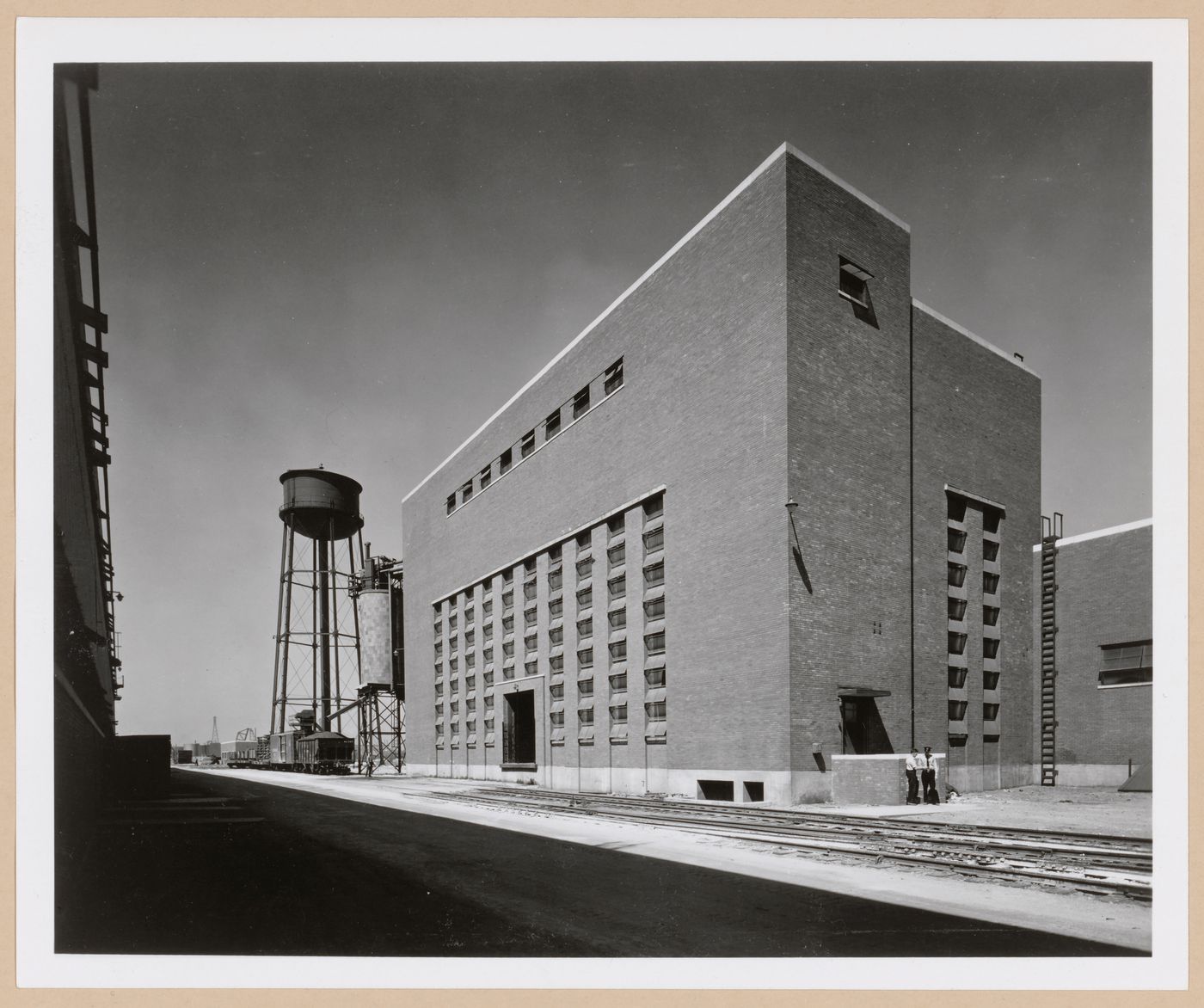 View of the principal façade of the Power House, American Steel Foundries Cast Armor Plant, East Chicago, Indiana