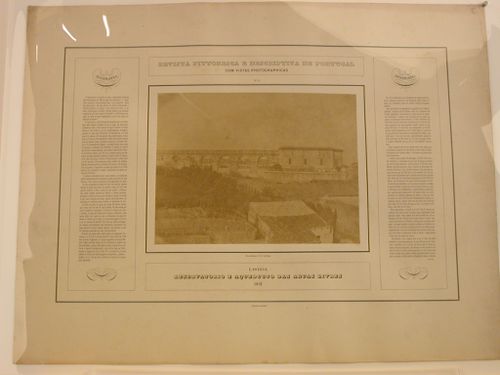 Plate from portfolio ''Revista Pittoresca e Descriptiva de Portugal com Vistas Photographicas''