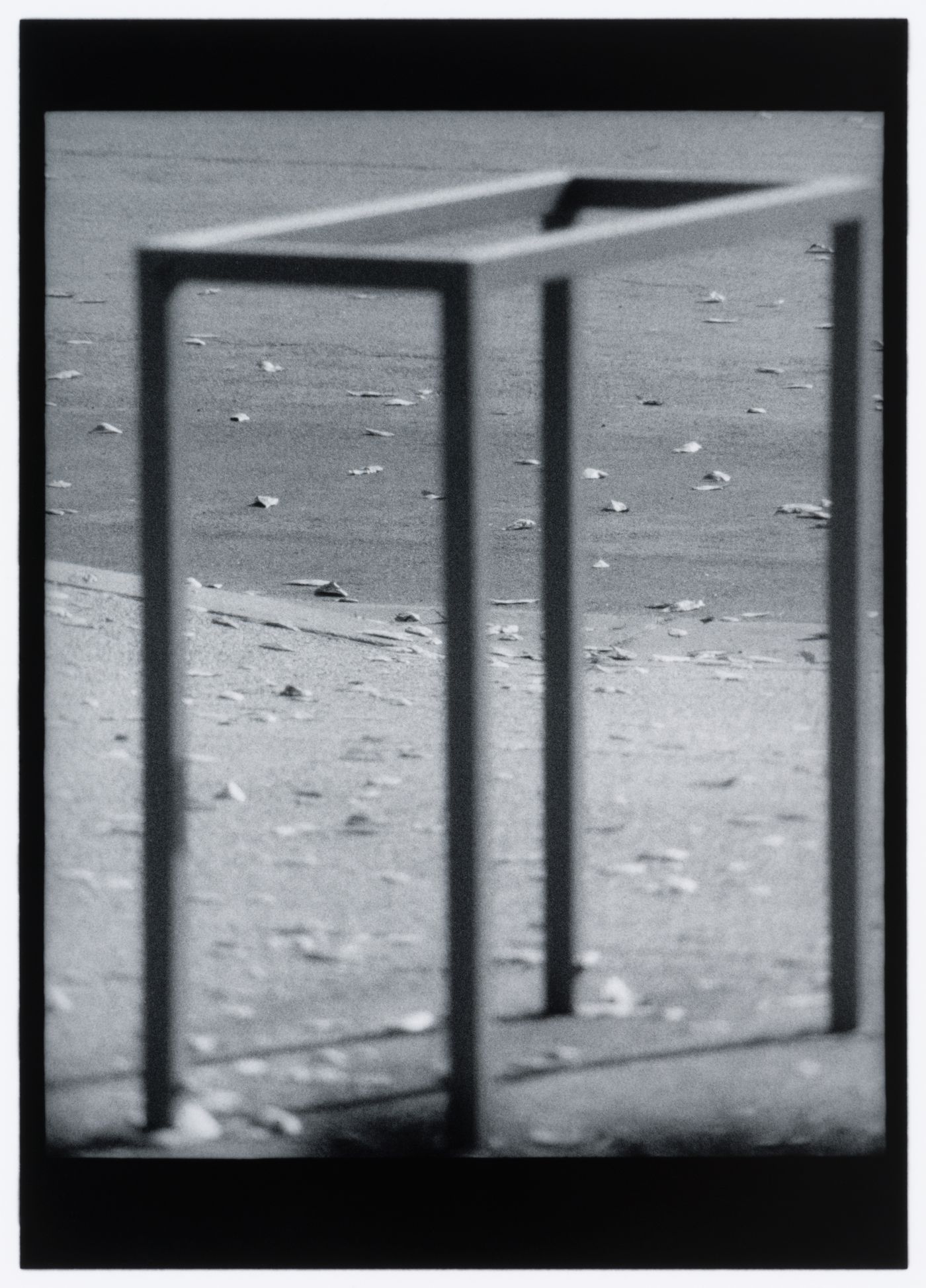 Close-up view of an upright table-like structure, Jefferson Memorial, Washington D.C., United States, from the series "Empire"