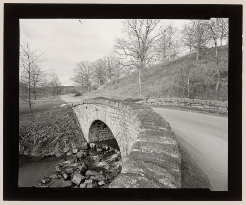 Bridge at entrance to Deer Park, Biltmore, The George W. Vanderbilt Estate, Asheville, North Carolina
