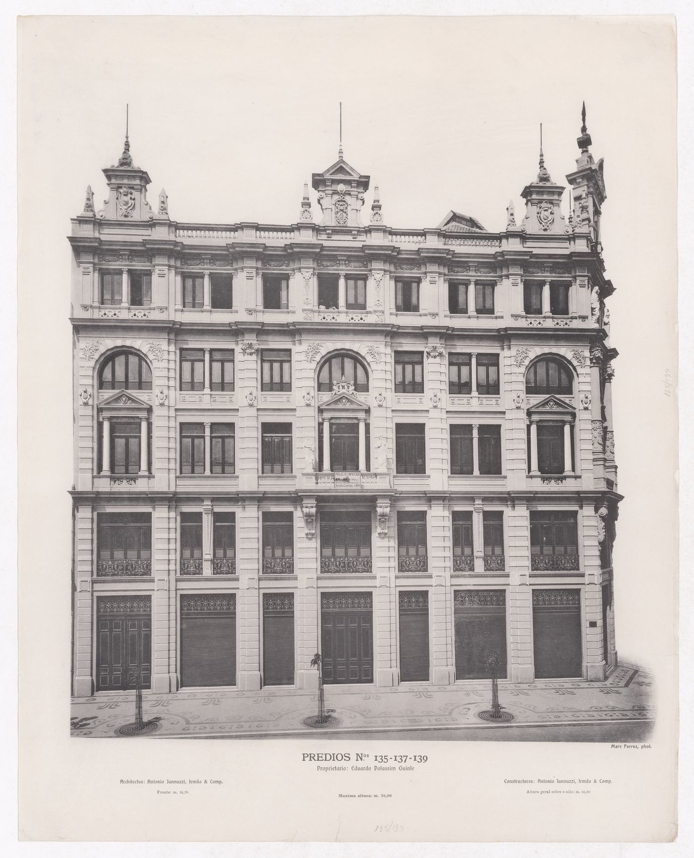 Plate from portfolio ''Avenida Central'', Brazil