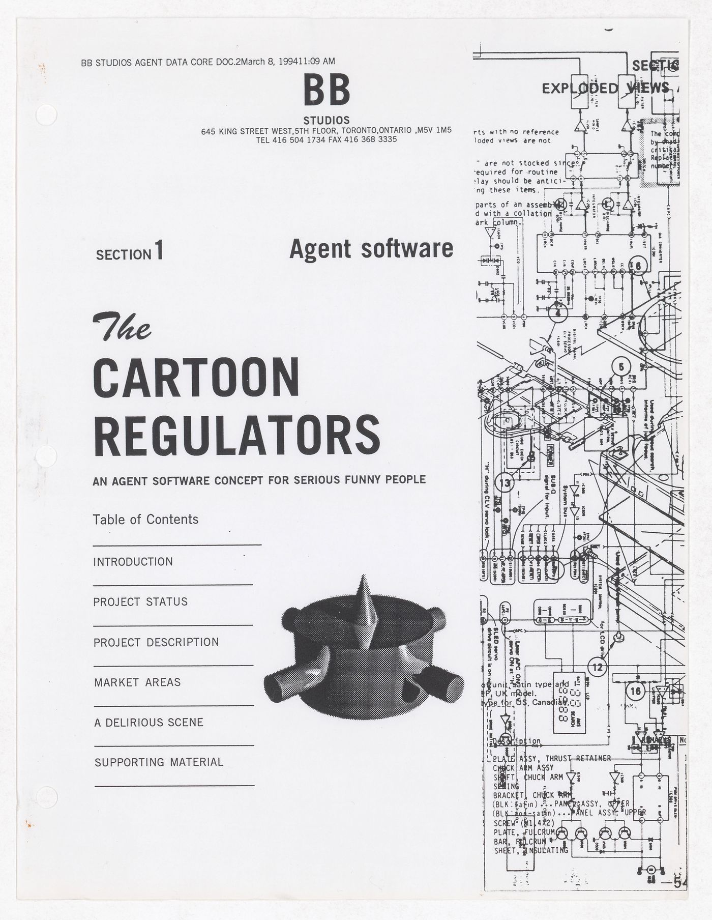 Project description for Cartoon Regulators