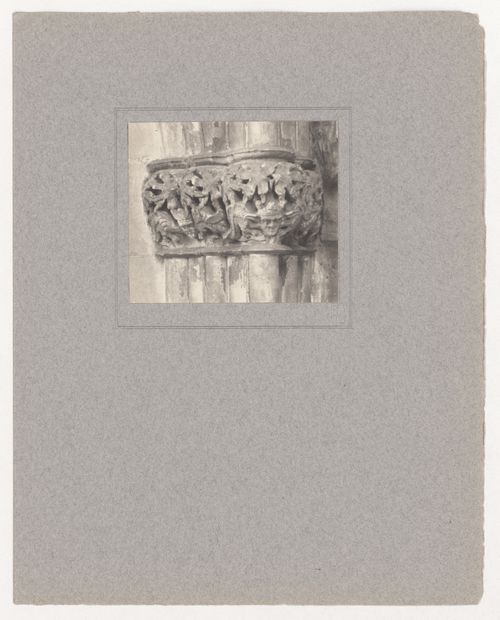 Plate from portfolio ''York Minster Chapter House''