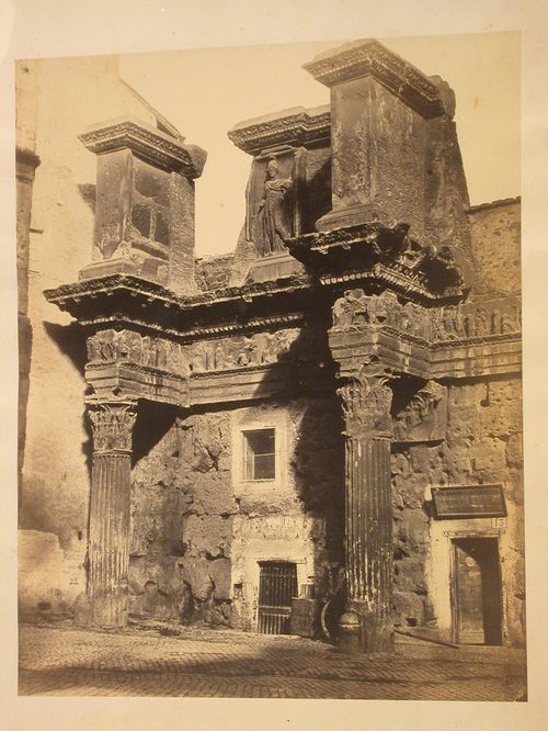 Forum de Nerva: "colonnacce", Rome, Italy