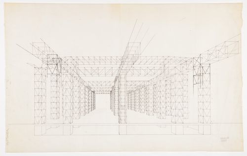 Perspective of structure for Fun Palace