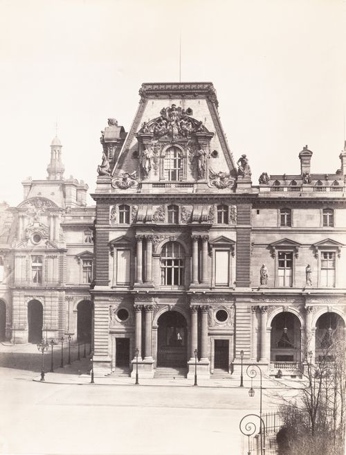 Plate from album ''Buildings, parks and streets of Paris, Versailles and environs, France''