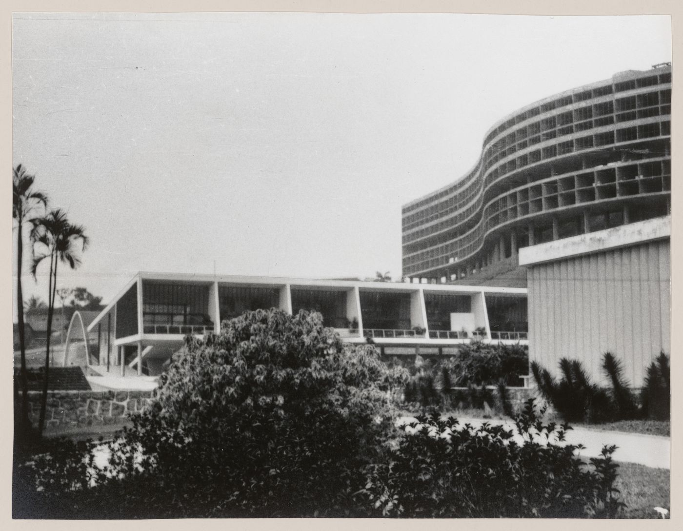 View of primary school, Pedregulho, Rio de Janeiro, Brazil
