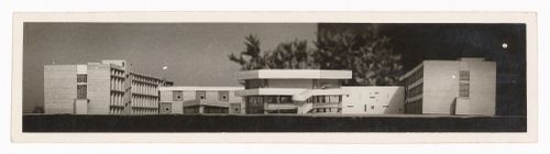 Photograph of the model for Punjab Agricultural University in Ludhiana, India