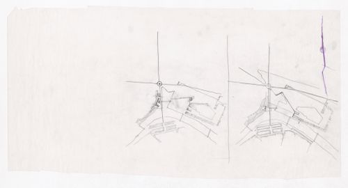 Sketch plan for Plano Geral da Expo '92, Seville, Spain